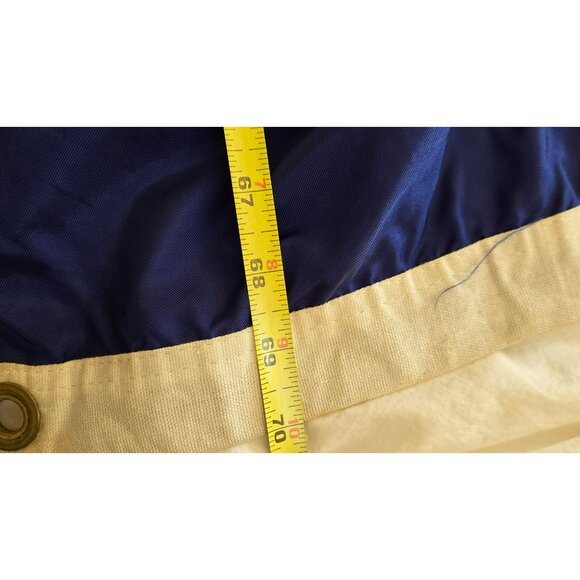 Vintage Australia Flag 48x70" Stitched Cotton Nylon Blend Appliqué Stars Brass G - Picture 10 of 12